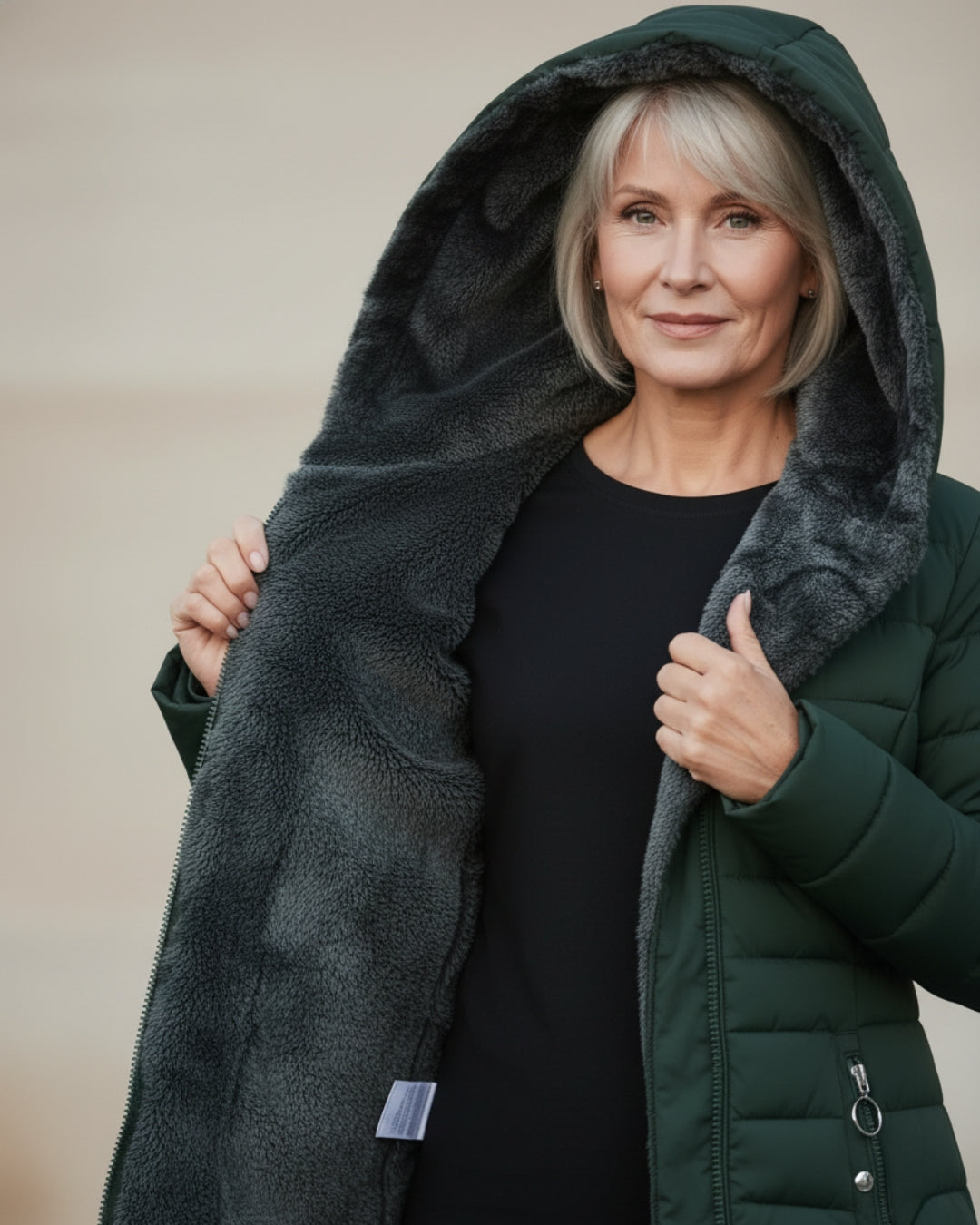 Marelle | Fleece Lined Puffer Coat