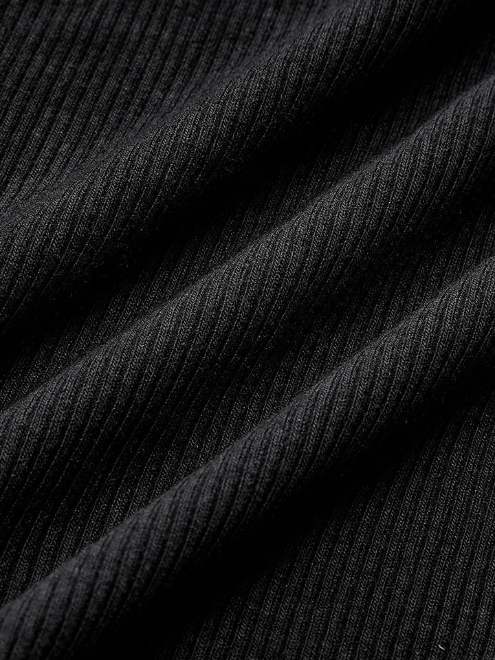 Contour Seam Ribbed Top